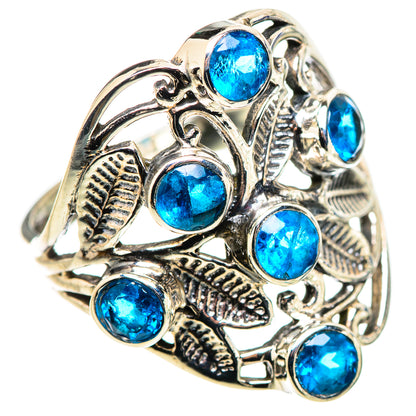 Swiss Blue Topaz Rings handcrafted by Ana Silver Co - RING132202 - Photo 2