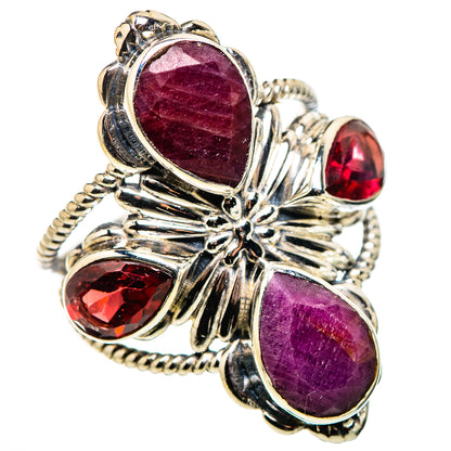 Ruby Rings handcrafted by Ana Silver Co - RING132205 - Photo 2