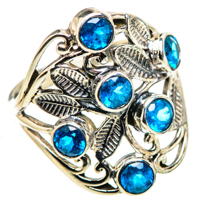Swiss Blue Topaz Rings handcrafted by Ana Silver Co - RING132217 - Photo 2