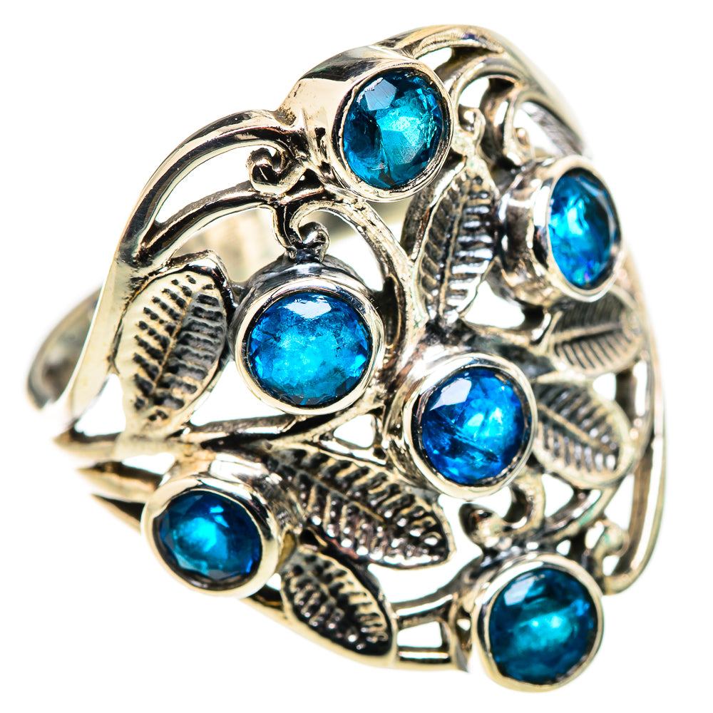Swiss Blue Topaz Rings handcrafted by Ana Silver Co - RING132246 - Photo 2