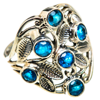 Swiss Blue Topaz Rings handcrafted by Ana Silver Co - RING132246 - Photo 2