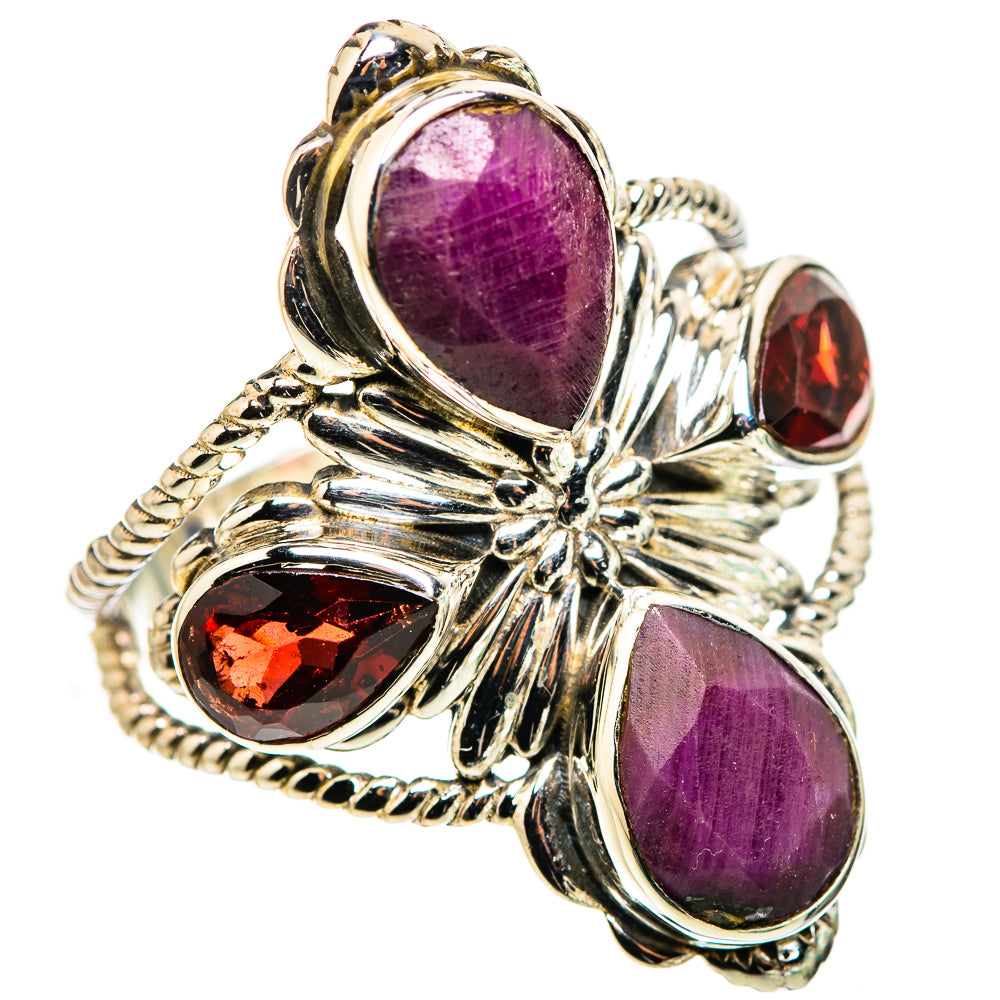 Ruby Rings handcrafted by Ana Silver Co - RING132248 - Photo 2