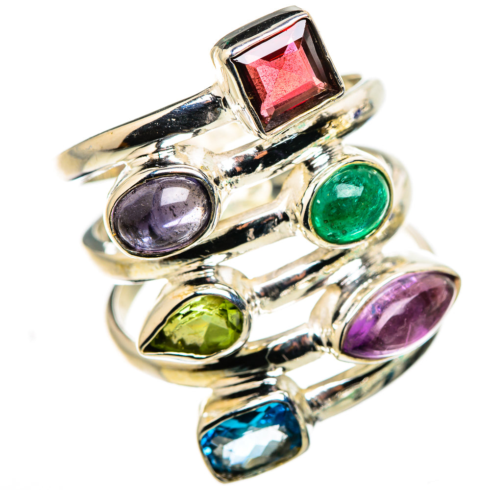 Garnet Rings handcrafted by Ana Silver Co - RING132252 - Photo 2