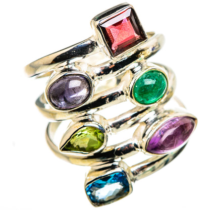 Garnet Rings handcrafted by Ana Silver Co - RING132252 - Photo 2