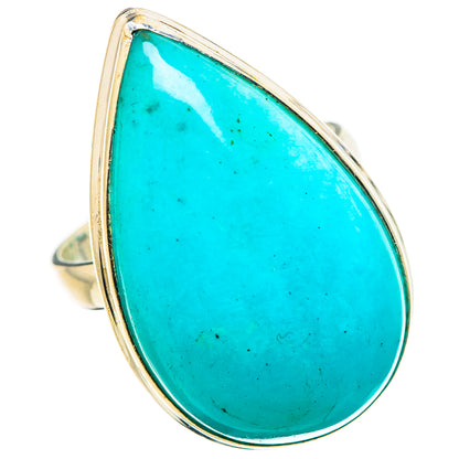 Peruvian Amazonite Rings handcrafted by Ana Silver Co - RING132261 - Photo 2