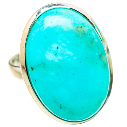 Peruvian Amazonite Rings handcrafted by Ana Silver Co - RING132262 - Photo 2