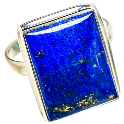 Lapis Lazuli Rings handcrafted by Ana Silver Co - RING132263 - Photo 2