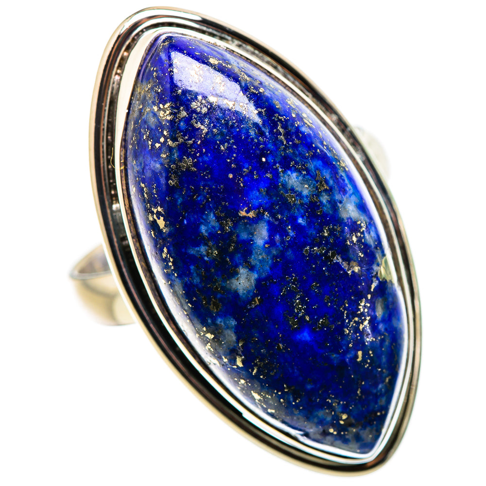 Lapis Lazuli Rings handcrafted by Ana Silver Co - RING132264 - Photo 2
