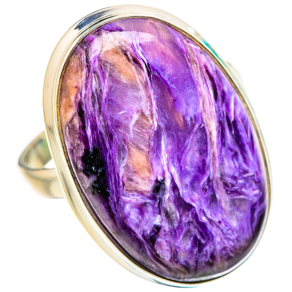 Charoite Rings handcrafted by Ana Silver Co - RING132275 - Photo 2