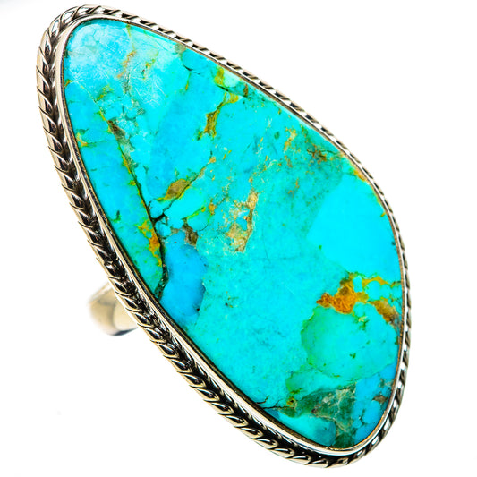 Chrysocolla Rings handcrafted by Ana Silver Co - RING132289 - Photo 2