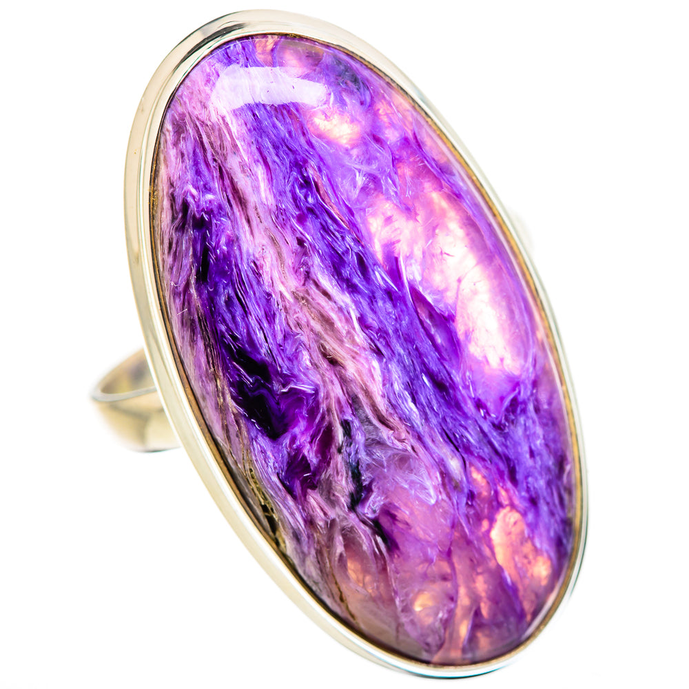 Charoite Rings handcrafted by Ana Silver Co - RING132297 - Photo 2