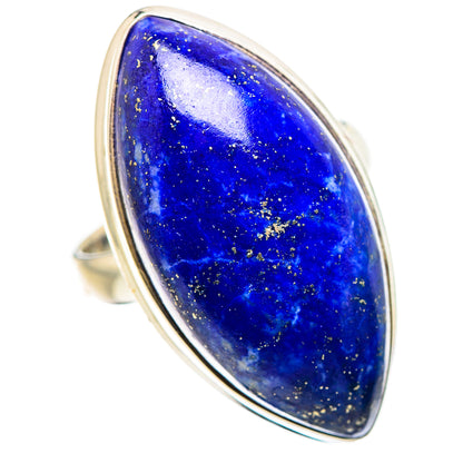 Lapis Lazuli Rings handcrafted by Ana Silver Co - RING132307 - Photo 2