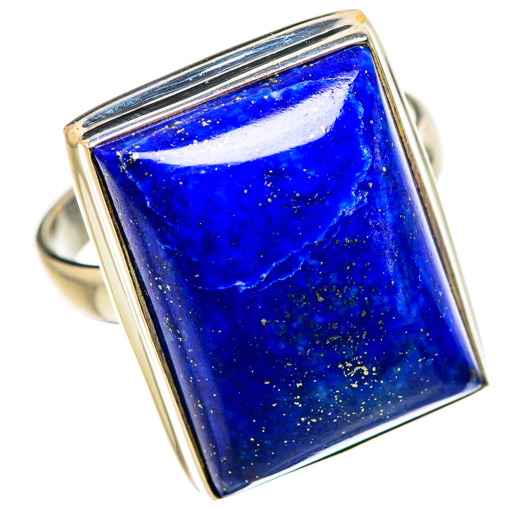 Lapis Lazuli Rings handcrafted by Ana Silver Co - RING132310 - Photo 2