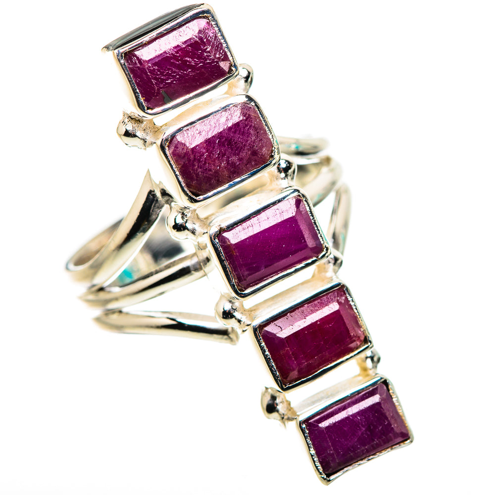 Ruby Rings handcrafted by Ana Silver Co - RING132315 - Photo 2