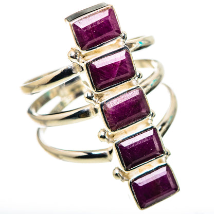 Ruby Rings handcrafted by Ana Silver Co - RING132316 - Photo 2