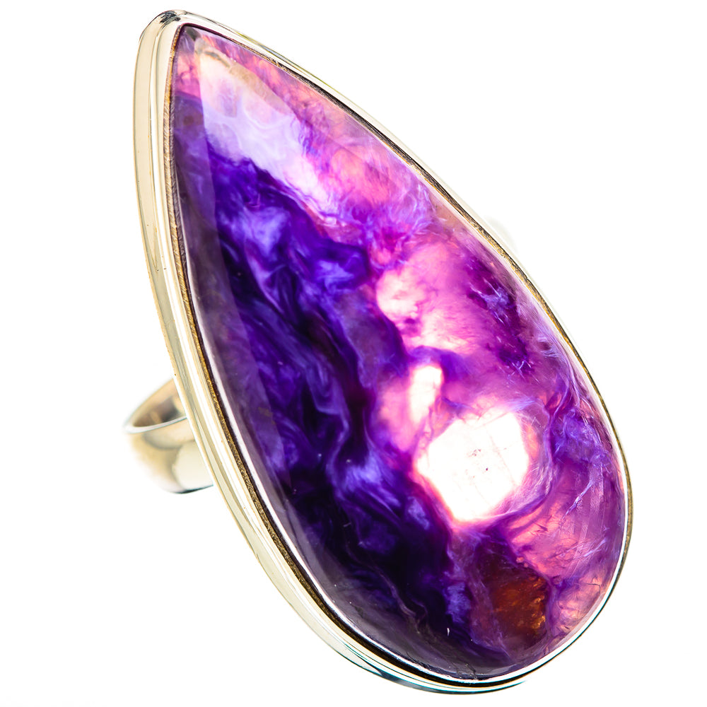 Charoite Rings handcrafted by Ana Silver Co - RING132317 - Photo 2
