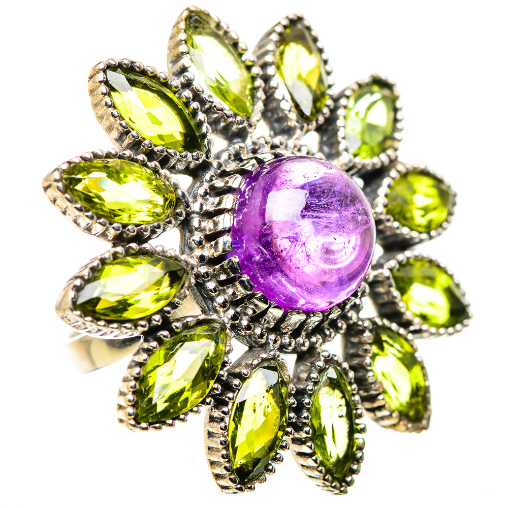 Amethyst Rings handcrafted by Ana Silver Co - RING132332 - Photo 2