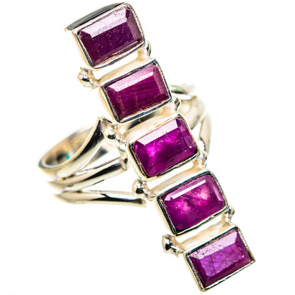 Ruby Rings handcrafted by Ana Silver Co - RING132334 - Photo 2