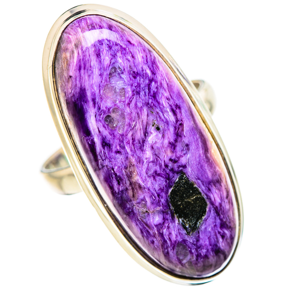 Charoite Rings handcrafted by Ana Silver Co - RING132336 - Photo 2