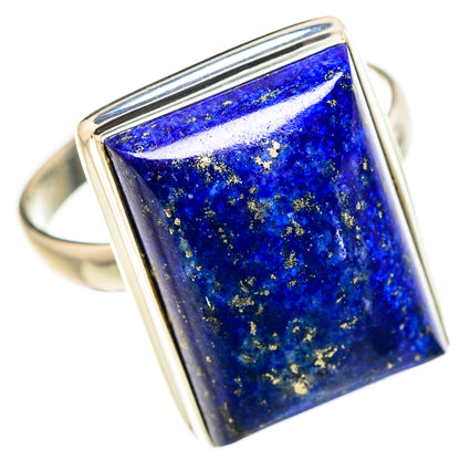 Lapis Lazuli Rings handcrafted by Ana Silver Co - RING132345 - Photo 2