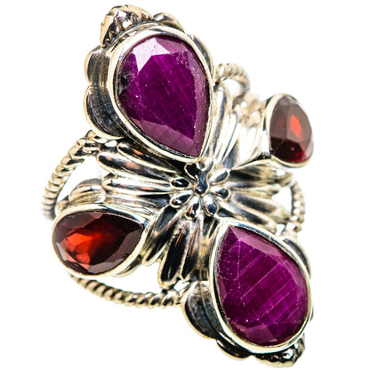 Ruby Rings handcrafted by Ana Silver Co - RING132357 - Photo 2