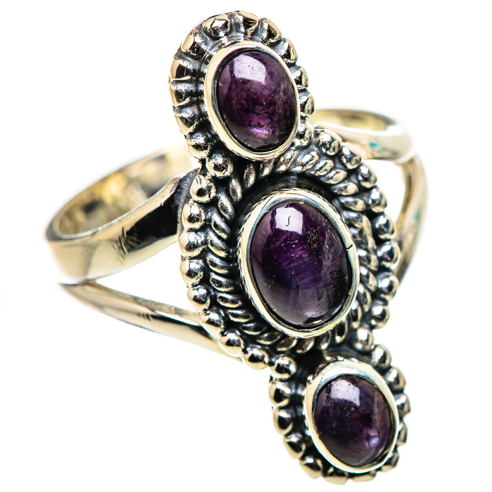 Star Ruby Rings handcrafted by Ana Silver Co - RING132362 - Photo 2