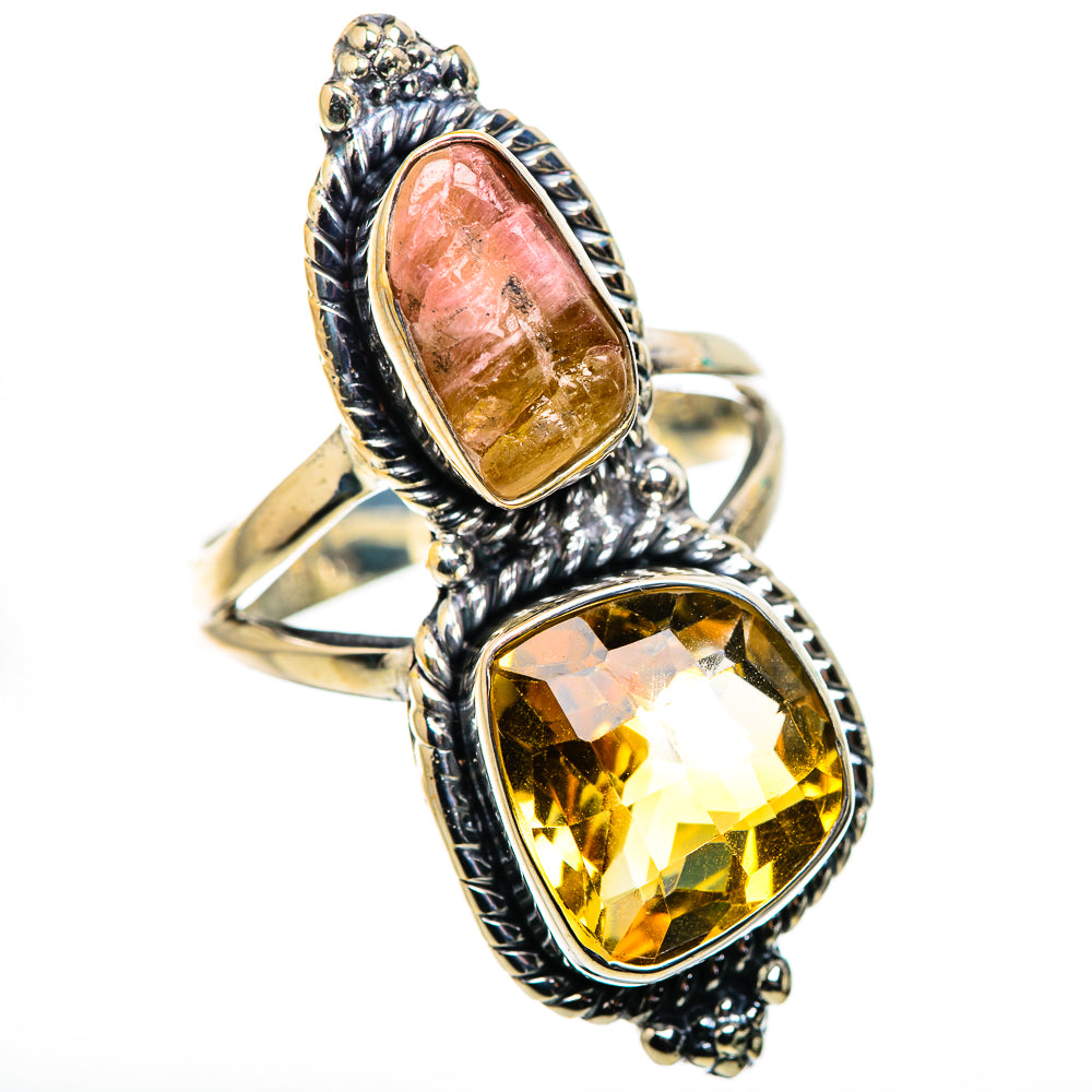 Citrine Rings handcrafted by Ana Silver Co - RING132368 - Photo 2