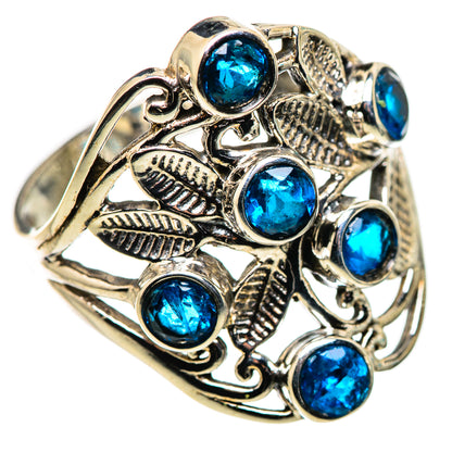 Swiss Blue Topaz Rings handcrafted by Ana Silver Co - RING132371 - Photo 2