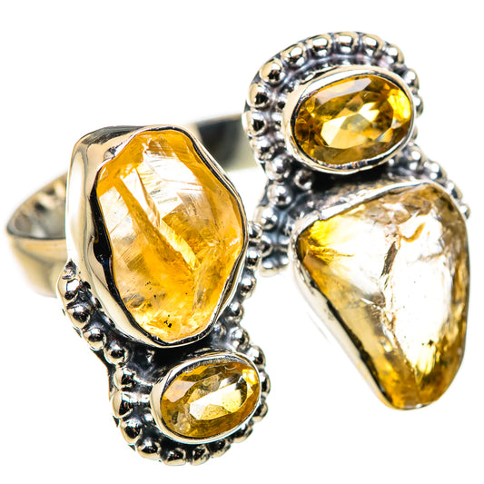 Citrine Rings handcrafted by Ana Silver Co - RING132376 - Photo 2