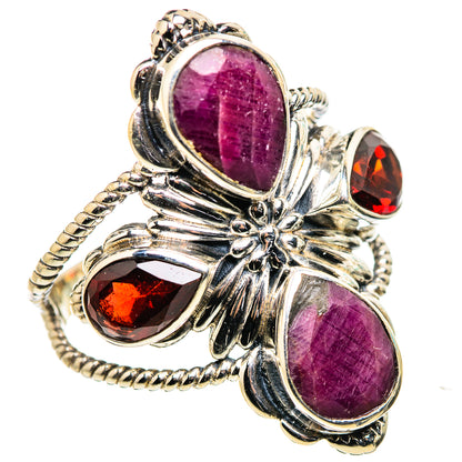 Ruby Rings handcrafted by Ana Silver Co - RING132379 - Photo 2