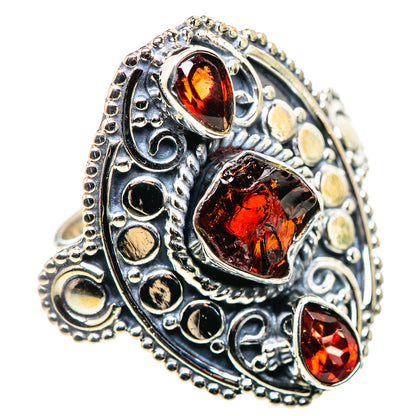 Garnet Rings handcrafted by Ana Silver Co - RING132381 - Photo 2