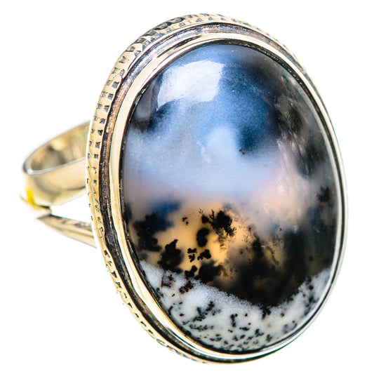 Dendritic Opal Rings handcrafted by Ana Silver Co - RING132385 - Photo 2