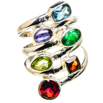 Garnet Rings handcrafted by Ana Silver Co - RING132389 - Photo 2