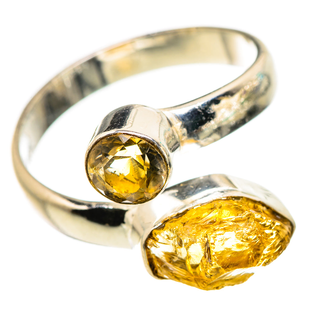 Citrine Rings handcrafted by Ana Silver Co - RING132397 - Photo 2