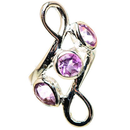 Amethyst Rings handcrafted by Ana Silver Co - RING132401 - Photo 2