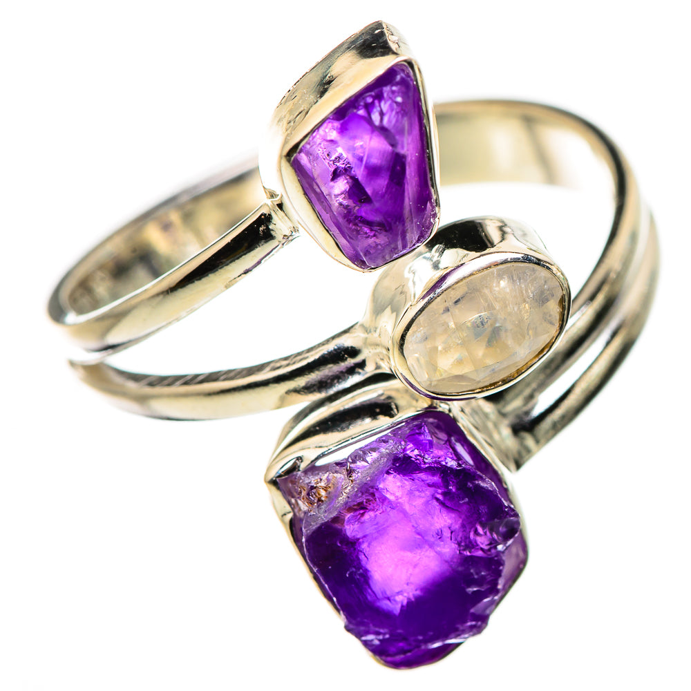 Amethyst Rings handcrafted by Ana Silver Co - RING132402 - Photo 2