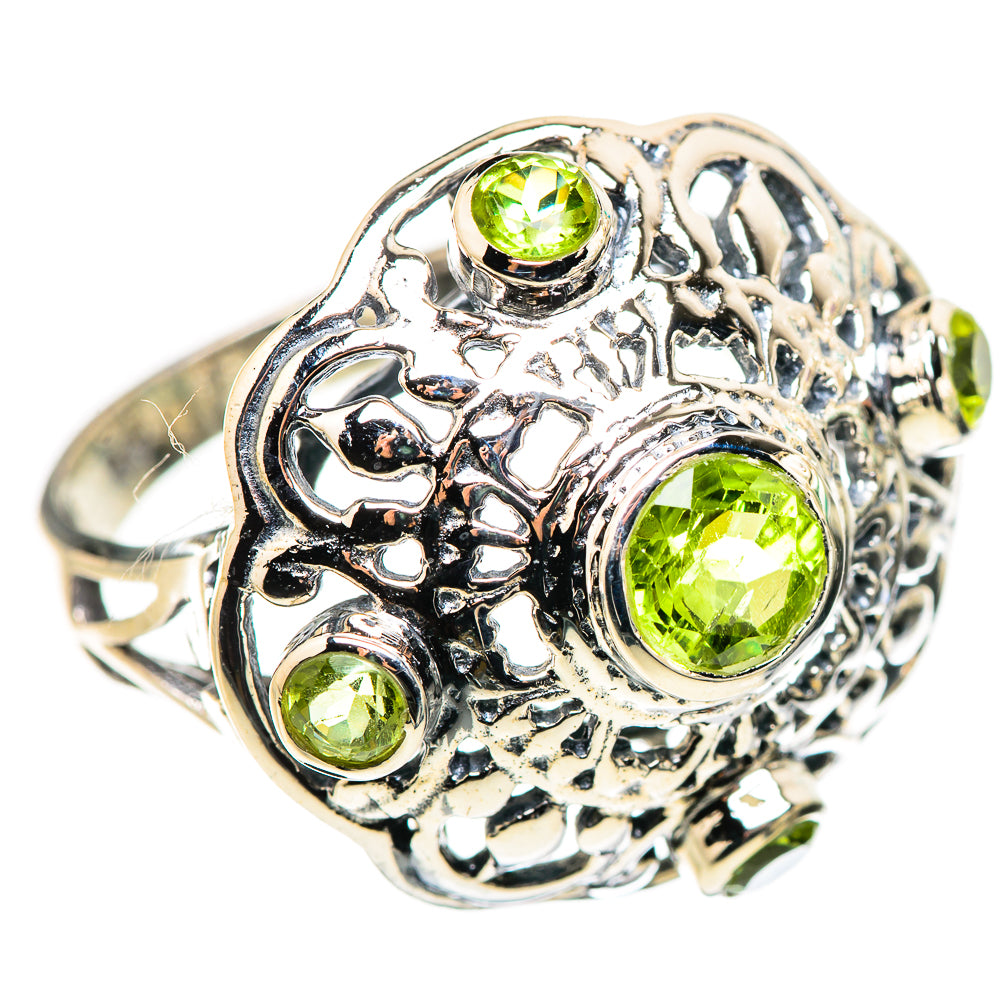 Peridot Rings handcrafted by Ana Silver Co - RING132416 - Photo 2