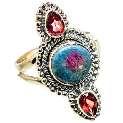 Ruby Fuchsite Rings handcrafted by Ana Silver Co - RING132427 - Photo 2