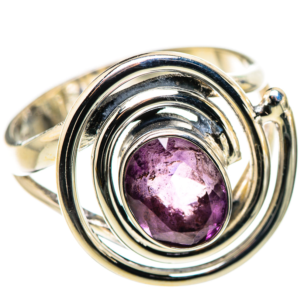 Amethyst Rings handcrafted by Ana Silver Co - RING132439 - Photo 2