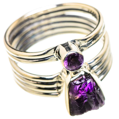 Amethyst Rings handcrafted by Ana Silver Co - RING132440 - Photo 2