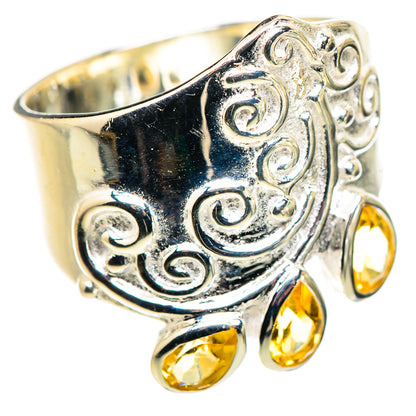 Citrine Rings handcrafted by Ana Silver Co - RING132450 - Photo 2