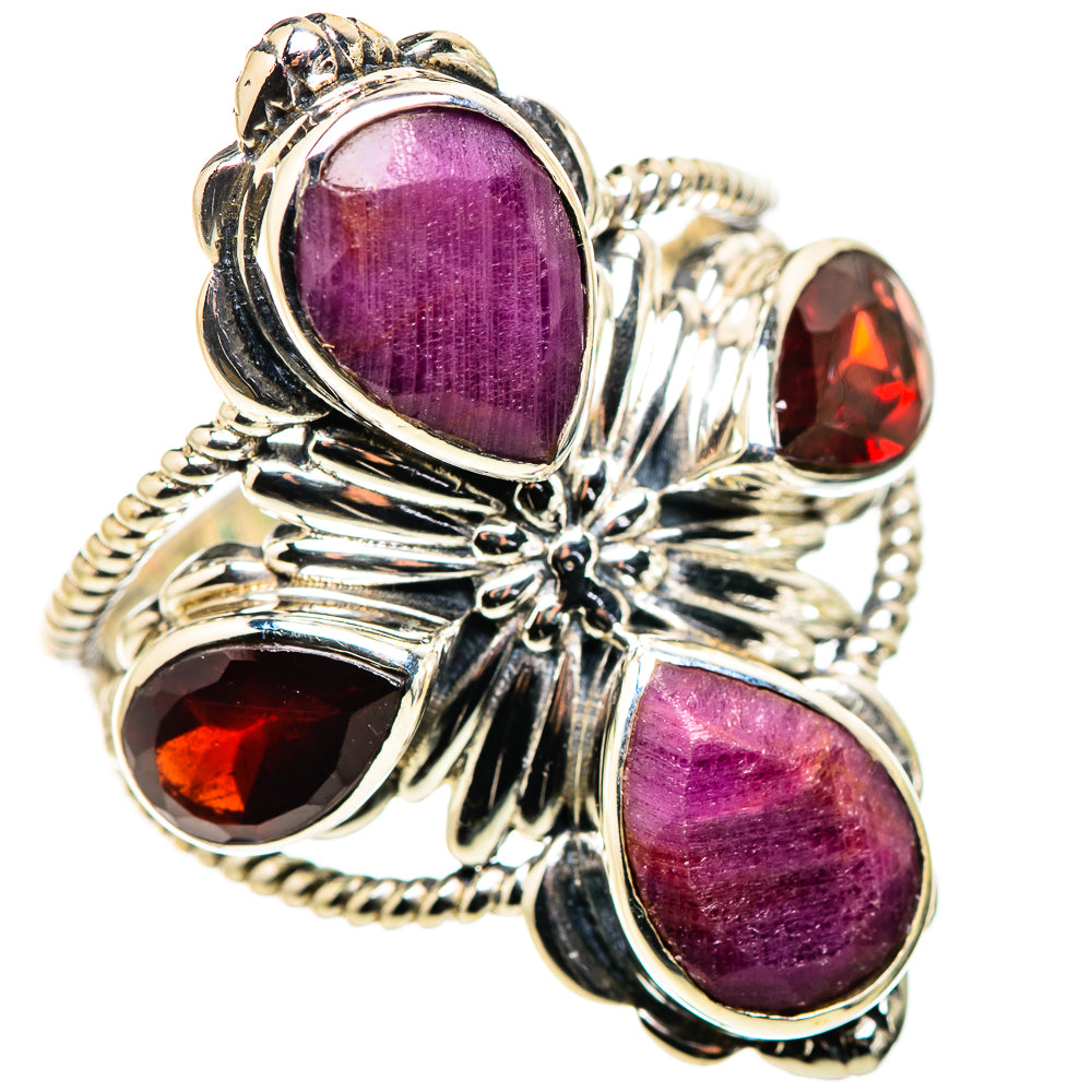 Ruby Rings handcrafted by Ana Silver Co - RING132451 - Photo 2
