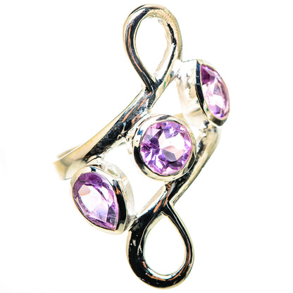 Amethyst Rings handcrafted by Ana Silver Co - RING132454 - Photo 2