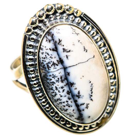 Dendritic Opal Rings handcrafted by Ana Silver Co - RING132457 - Photo 2