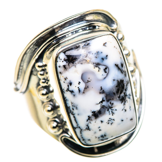 Dendritic Opal Rings handcrafted by Ana Silver Co - RING132458 - Photo 2