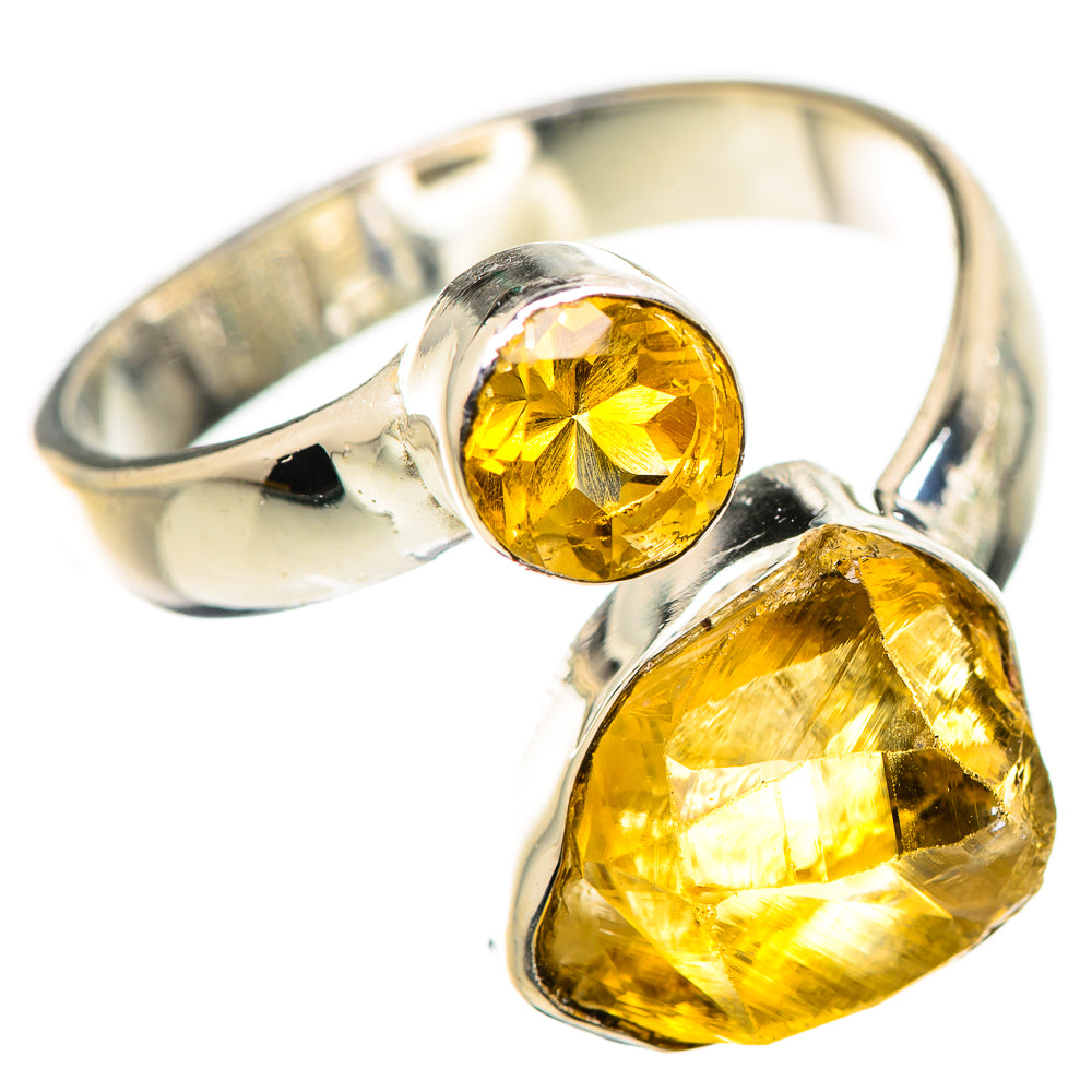 Citrine Rings handcrafted by Ana Silver Co - RING132468 - Photo 2