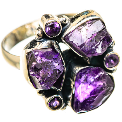 Amethyst Rings handcrafted by Ana Silver Co - RING132472 - Photo 2