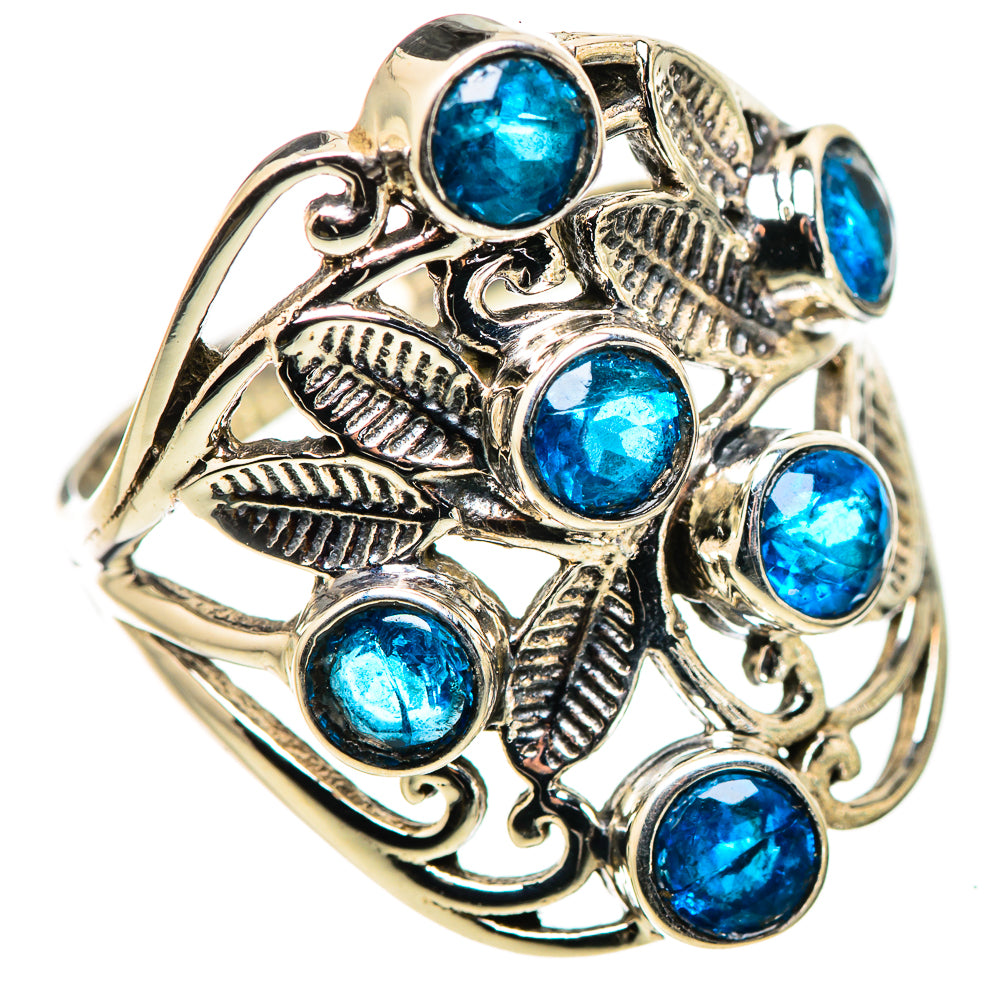 Swiss Blue Topaz Rings handcrafted by Ana Silver Co - RING132476 - Photo 2