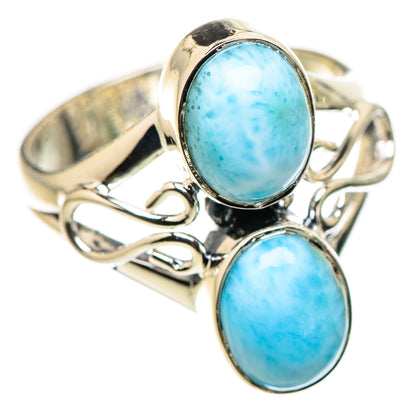 Larimar Rings handcrafted by Ana Silver Co - RING132478 - Photo 2