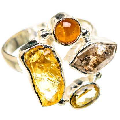 Citrine Rings handcrafted by Ana Silver Co - RING132481 - Photo 2